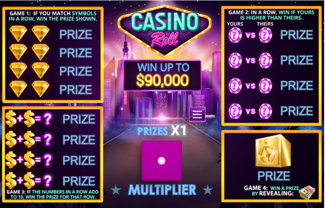 Casino Roll Online Gambling Game Atlantic Canada ALC